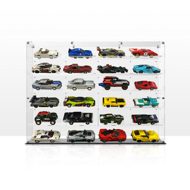 Premium Display Case for 24 x Lego Speed Champions Cars (4x6)